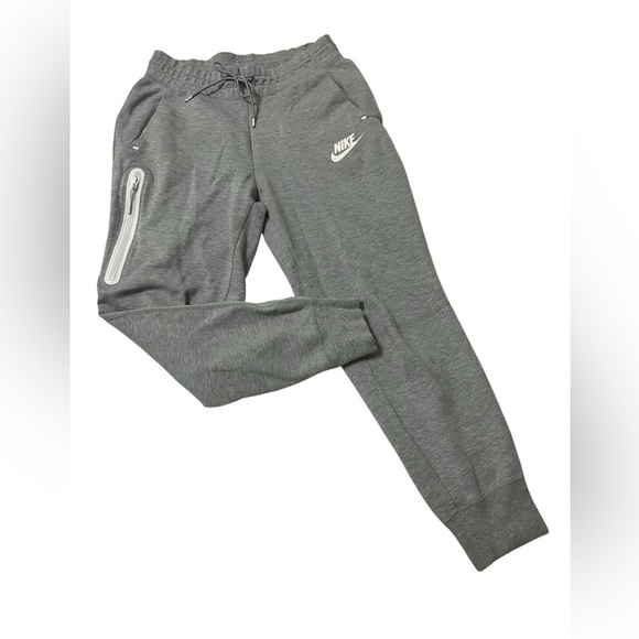 Nike Tech Fleece Pants Women’s Sz S Light Grey - Picture 1 of 8